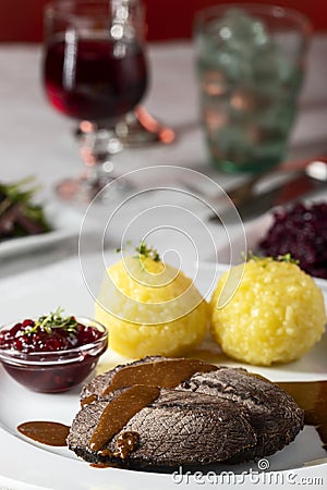 Sauerbraten Stock Photo