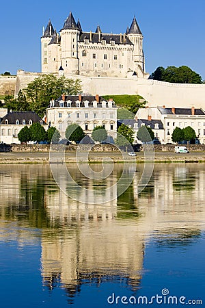 Saumur, Pays-de-la-Loire, France Stock Photo