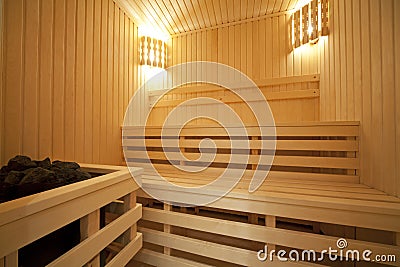 Sauna Stock Photo