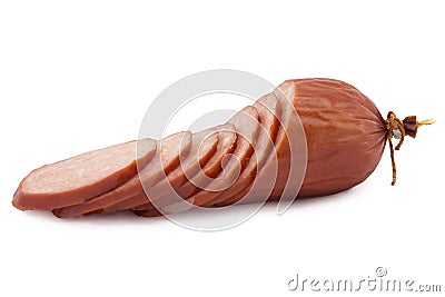 Sausage, salami Stock Photo