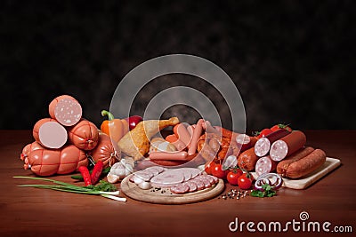 Sausages Stock Photo