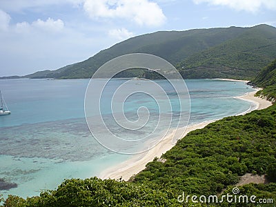 Savanah Bay, Caribbean Stock Photo