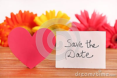 Save the date Stock Photo