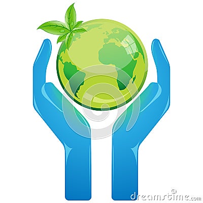 Save earth Vector Illustration