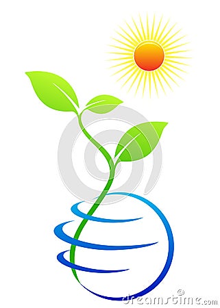 Save the earth Vector Illustration