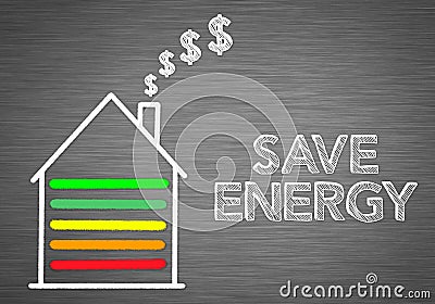 Save Energy at Home Stock Photo