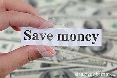 Save money Stock Photo