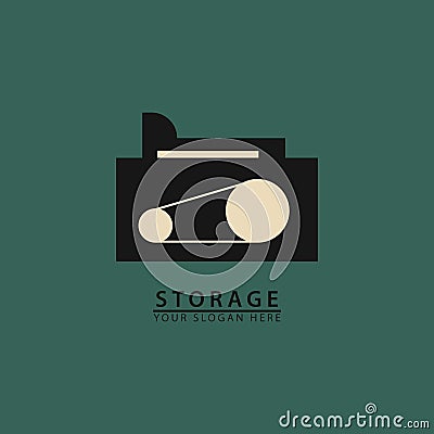 Save old digital memories computer logo icons Vector Illustration