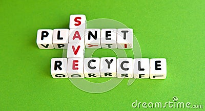 Save the planet Stock Photo