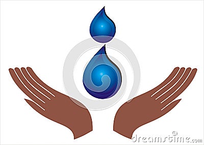Save water Stock Photo