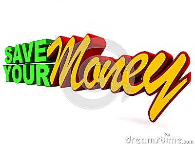 Save your money Stock Photo