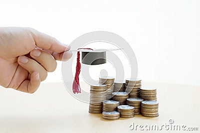 Saving for education Stock Photo