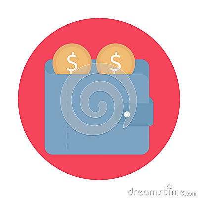 Saving flat background vector icon which can easily modify or edit Vector Illustration