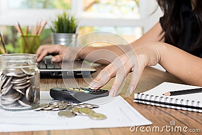 Saving money and finances concept, Stock Photo