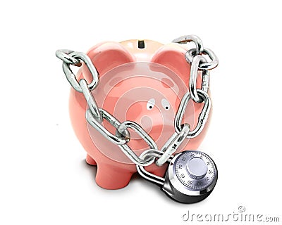 Saving Protection Concept Stock Photo