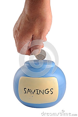 Savings Stock Photo