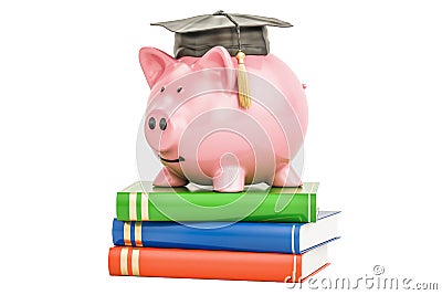 Savings for education concept, 3D rendering Stock Photo