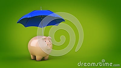 Savings Protection Concept. Stock Photo