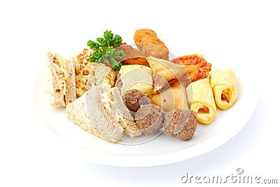 Savory food Stock Photo