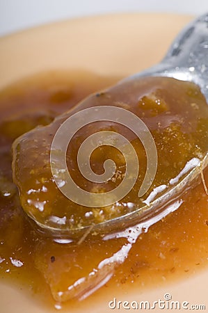 Savory orange marmelade Stock Photo