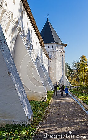 Savvino-Storozhevsky Monastery in Zvenigorod - Moscow region - R Editorial Stock Photo