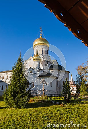 Savvino-Storozhevsky Monastery in Zvenigorod - Moscow region - R Stock Photo