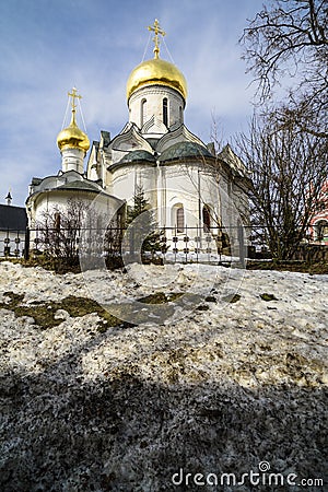 Savvino-Storozhevsky Monastery Editorial Stock Photo