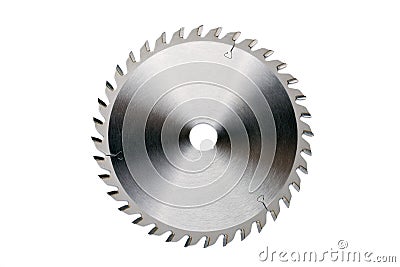 Saw blade Stock Photo