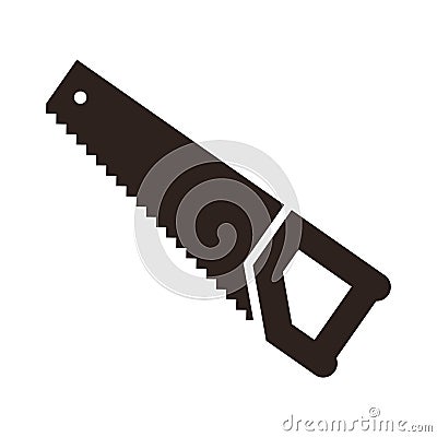 Saw tool icon Stock Photo