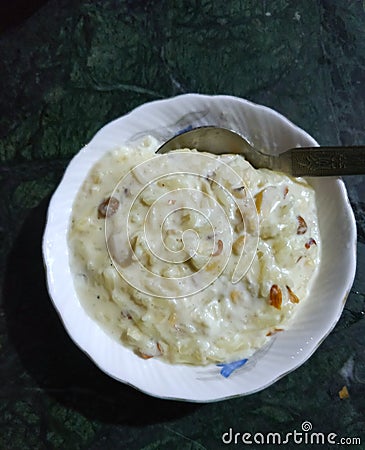 Sawai a type of indian kheer Stock Photo