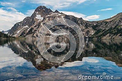 Sawtooth Lake, Idaho Stock Photo