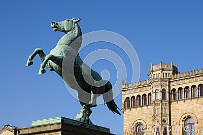 Saxon Steed Stock Photo