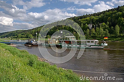 Saxon Switzerland, Germany Editorial Stock Photo