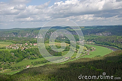 Saxon Switzerland, Germany Stock Photo