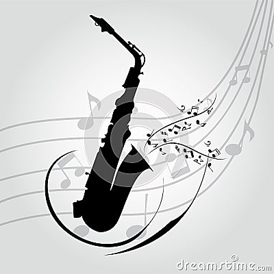 Saxophone Vector Illustration