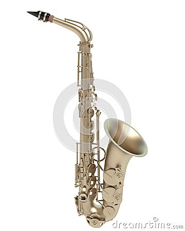 Saxophone Cartoon Illustration