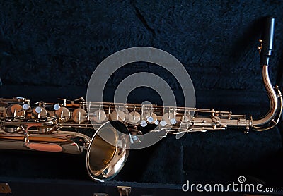 Saxophone Stock Photo