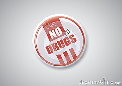 Say No To Drugs Stock Photo