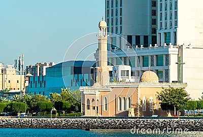 Sayed Hashim Abdullah al-Refaee Mosque in Kuwait Stock Photo