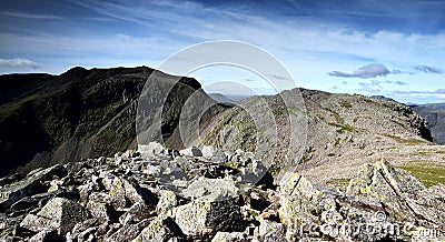 Scafell Pike Stock Photo