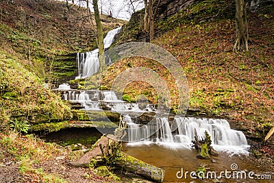 Scaleber Force Waterfall Stock Photo