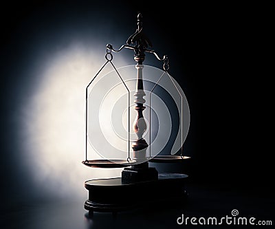 Scales Of Justice Stock Photo