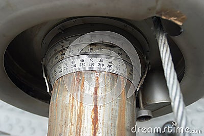 Scales of a periscope Stock Photo