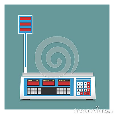 Scales Vector Illustration