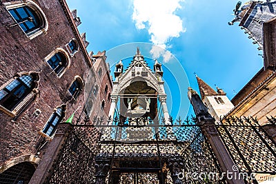 Scaliger Tombs, Verona, Italy Stock Photo