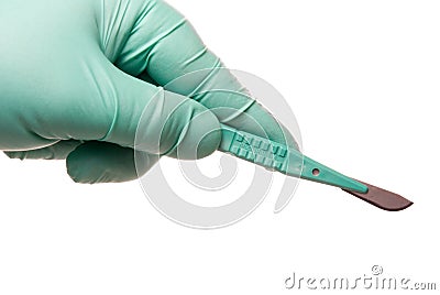 Scalpel Stock Photo