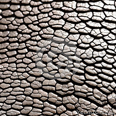 A scaly and bumpy texture with alligator skin and reptile scales4, Generative AI Stock Photo