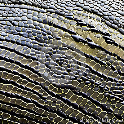 A scaly and bumpy texture with alligator skin and reptile scales5, Generative AI Stock Photo