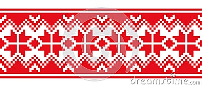 Scandinavian national ornament. Vector Illustration