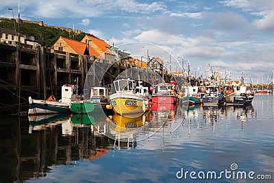 Scarborough harbour Editorial Stock Photo